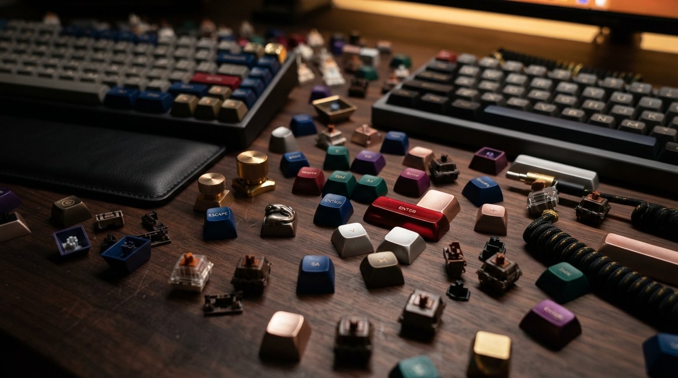 3D Hód artisan keycap